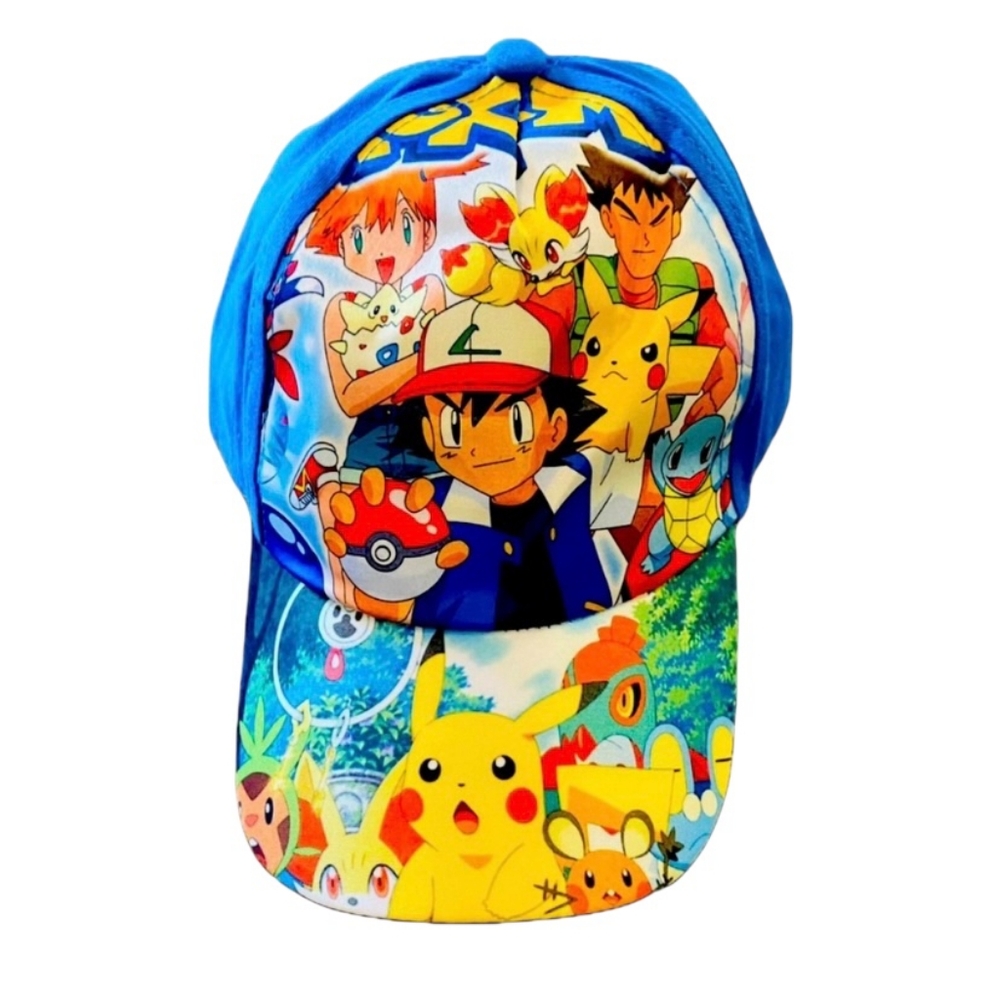 Child's Pokemon Velcro Baseball Hat
